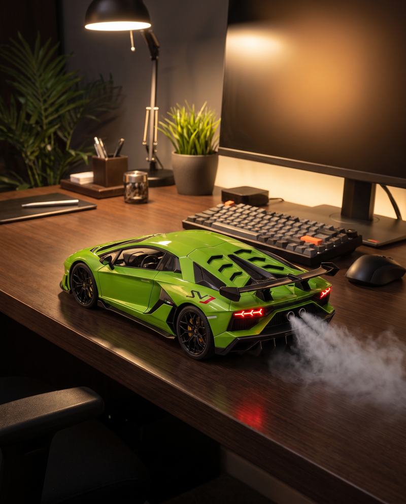 MistGarage on desk setup