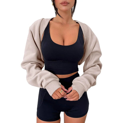 Sculpt Sleeve Crop