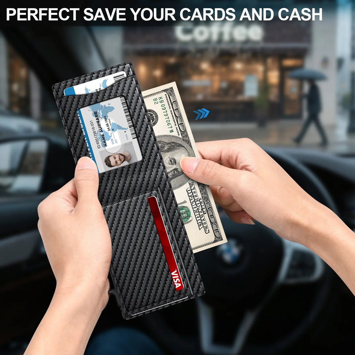 Vaultra RFID Bifold Wallet