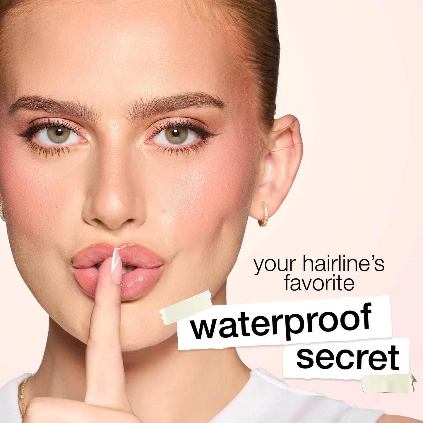 Your hairline's favorite waterproof secret