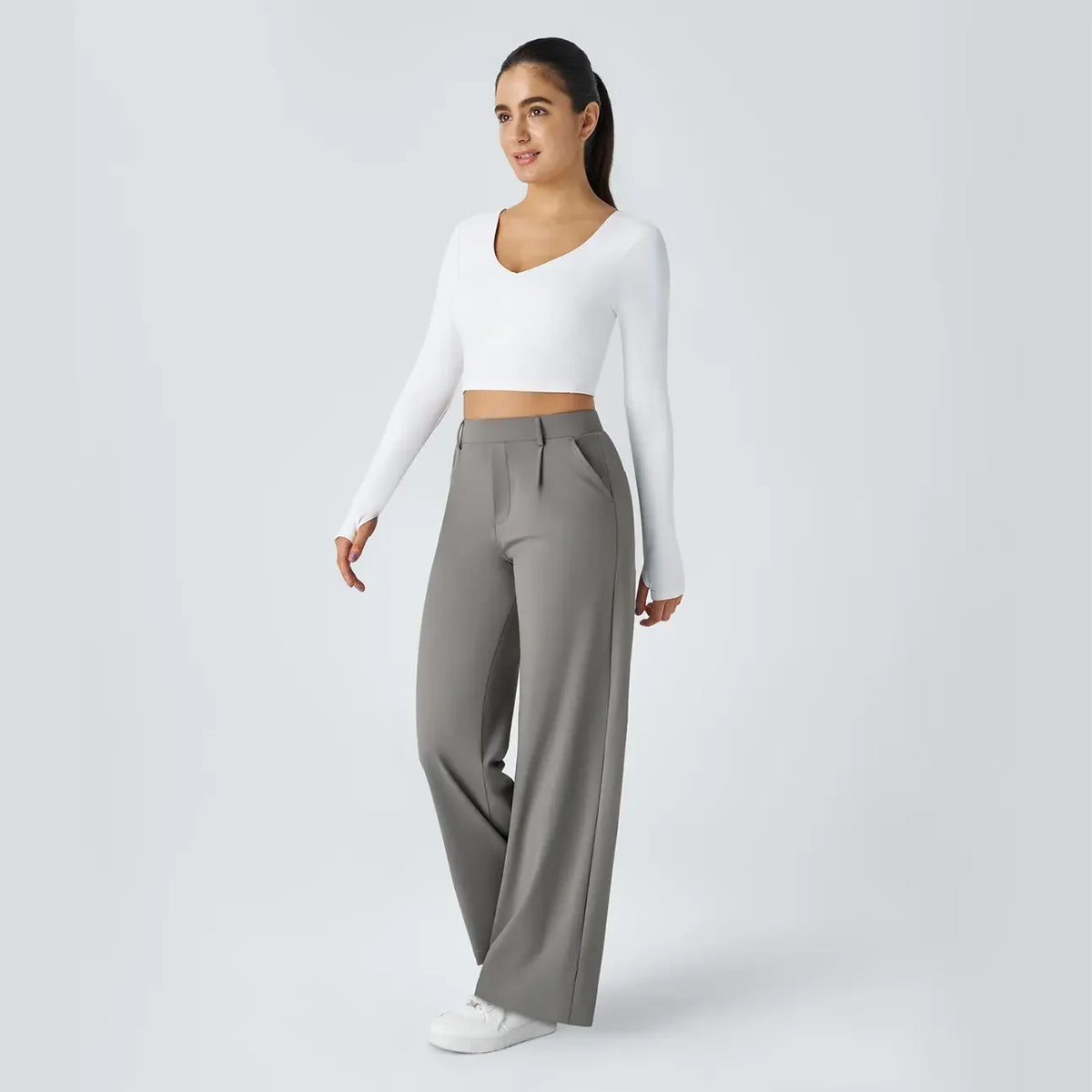 Aveline High Waisted Work Pants