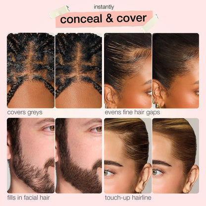 Instantly conceal and cover