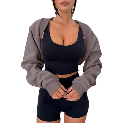 Sculpt Sleeve Crop