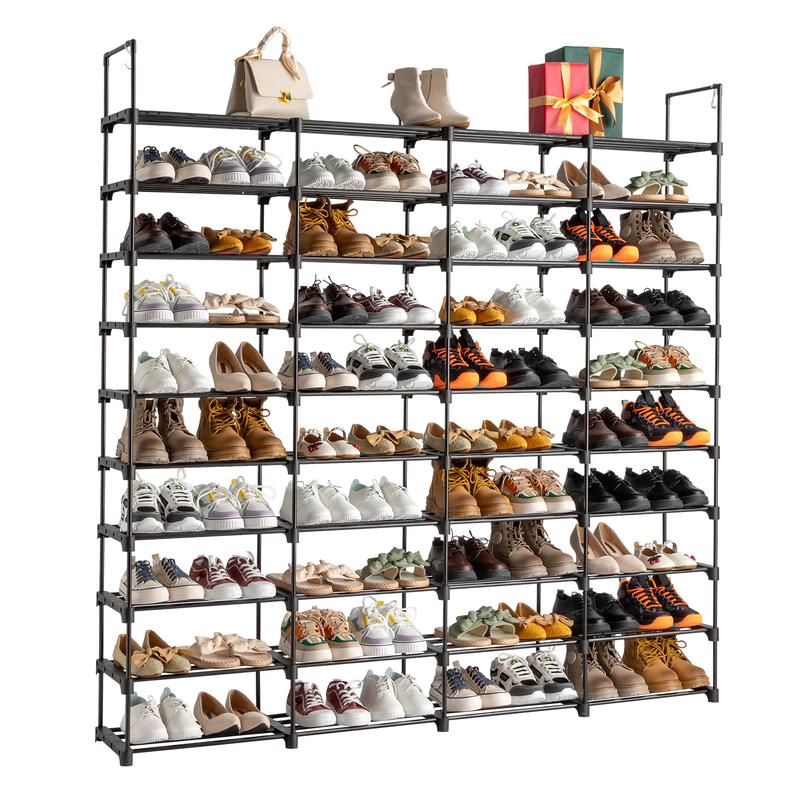Verta 10-Tier Shoe Rack angled