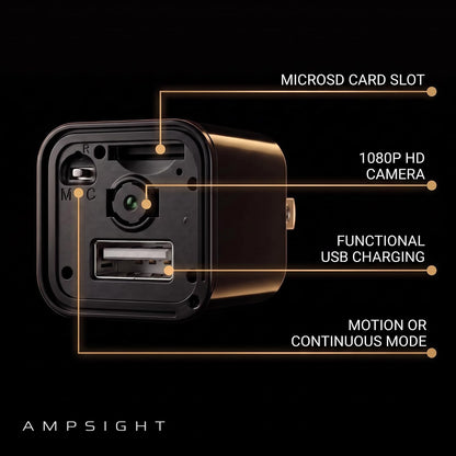 MicroSD slot, 1080P camera, USB charging