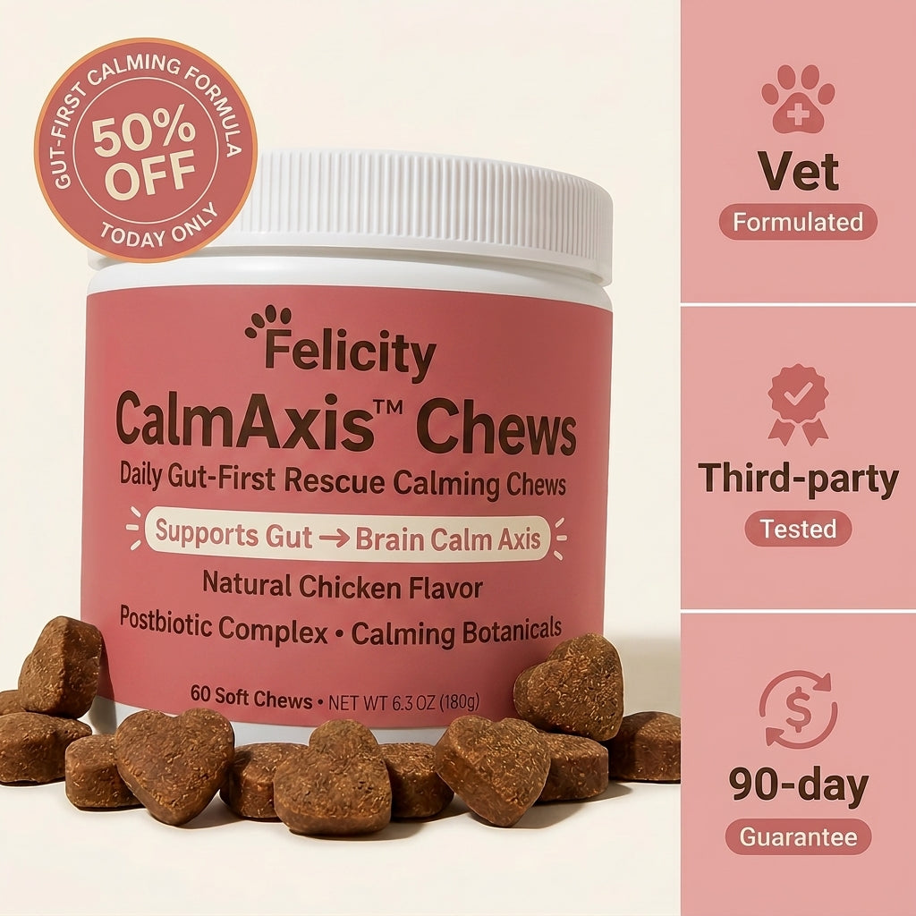 CalmAxis chews jar