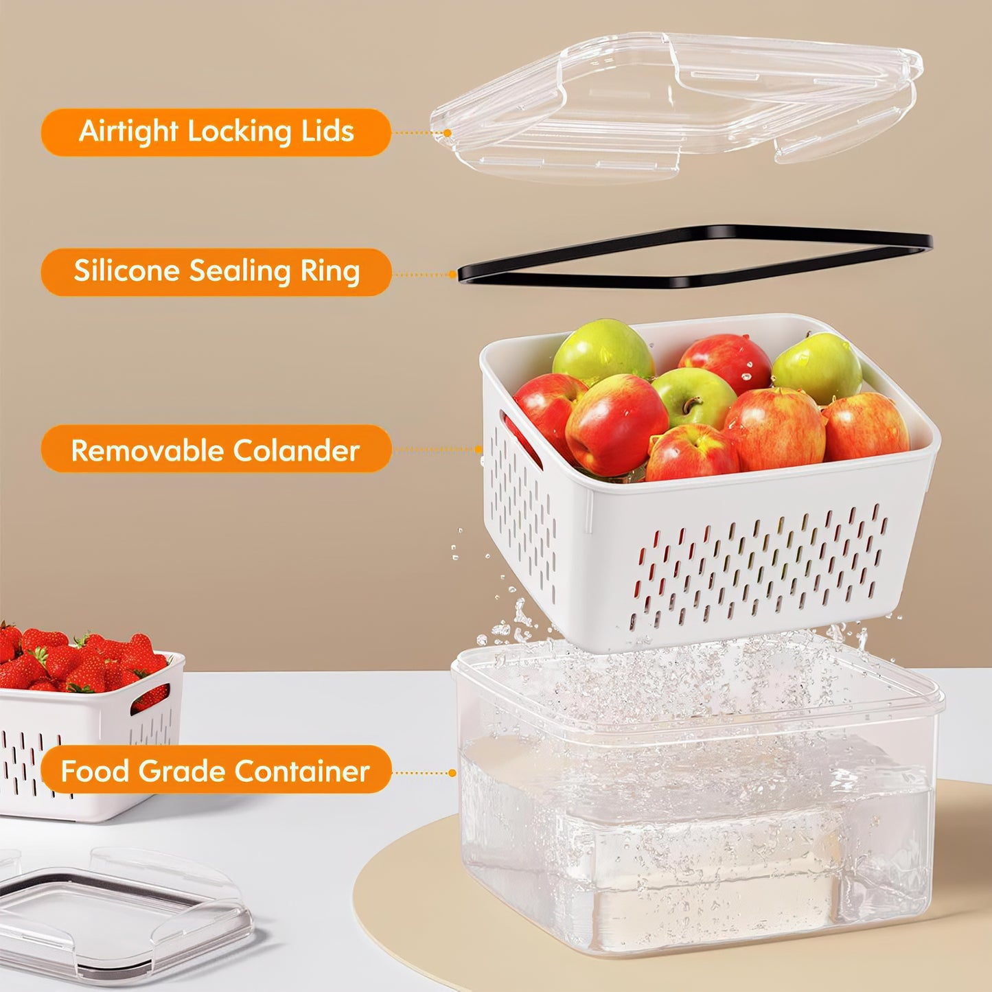 Crispera Produce Keeper (5pc Set)