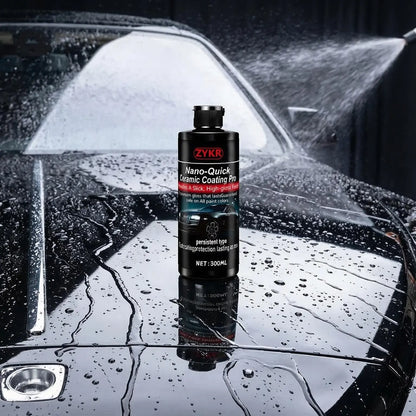 Lustra applied to paint