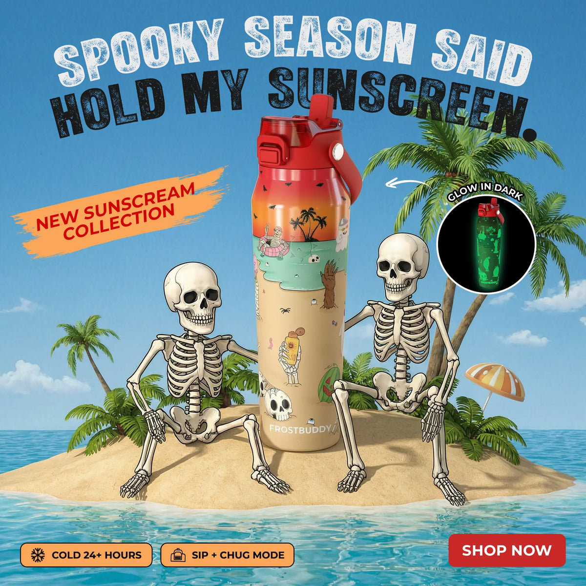 Halloween Universal Can Cooler