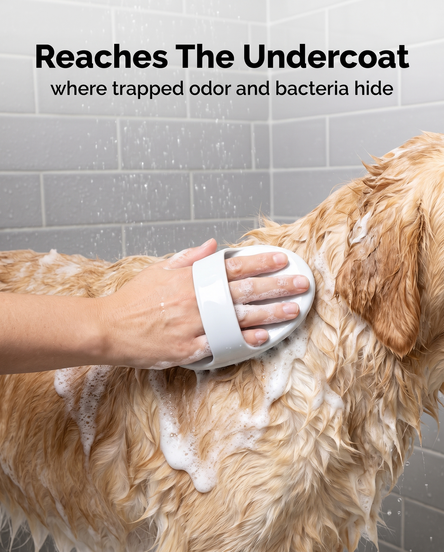 SudsPaw Desensitizing Kit - reaches the undercoat