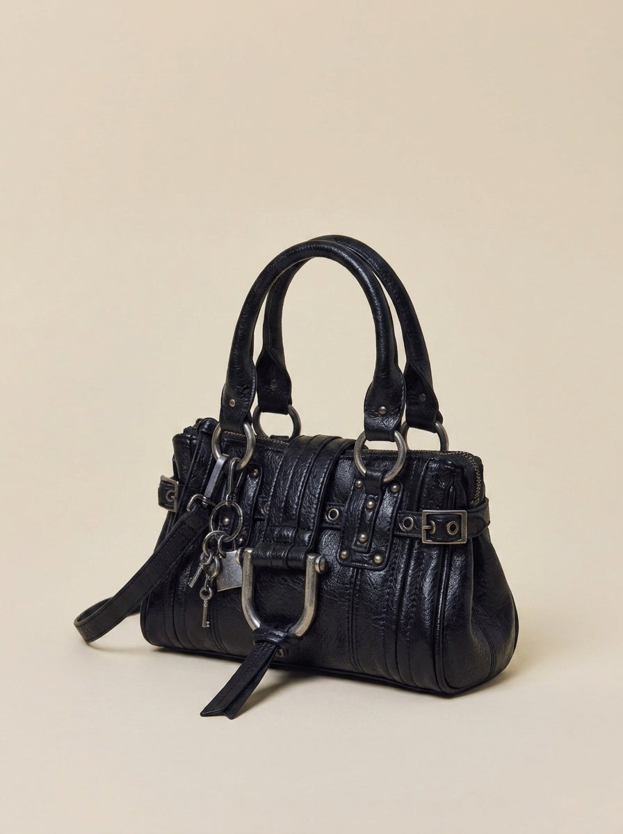 Margot Crossbody Bag - Black angle