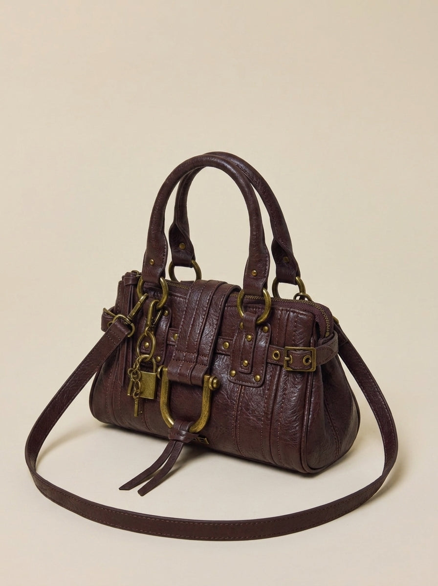 Margot Crossbody Bag - Brown angle