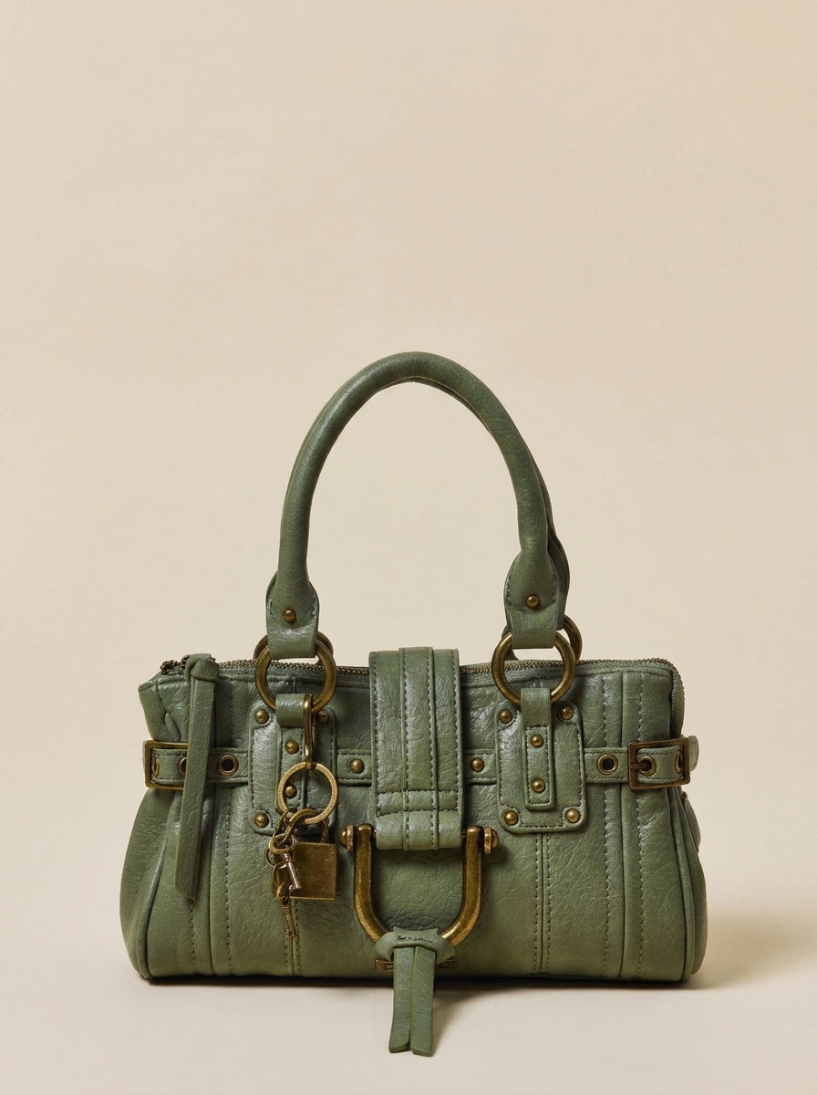 Margot Crossbody Bag - Green front