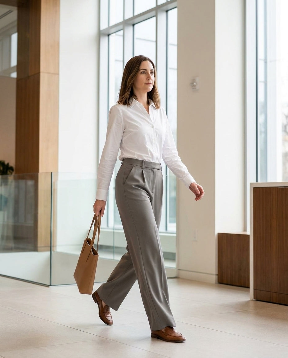 Aveline High Waisted Work Pants
