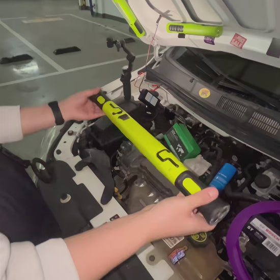 MagBeam Pro customer video — engine bay