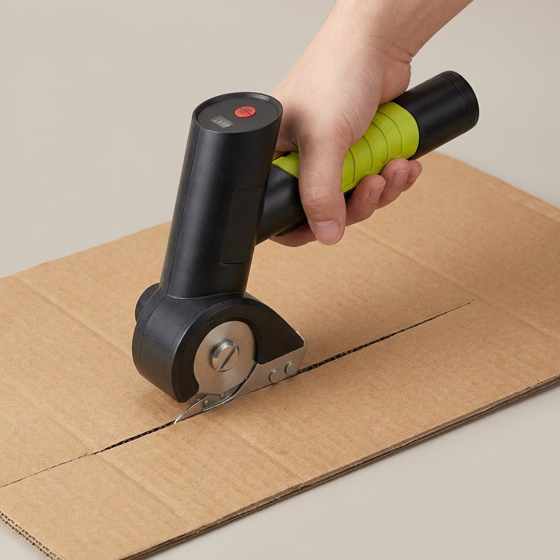 Vantra cutting cardboard